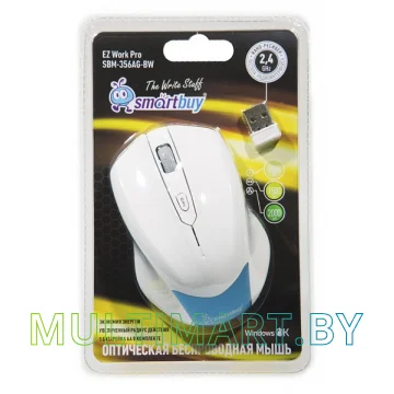 Мышь Smartbuy 356AG Blue/White (SBM-356AG-BW) картинка 3